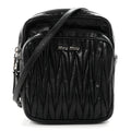Nappa Matelasse Crossbody Black