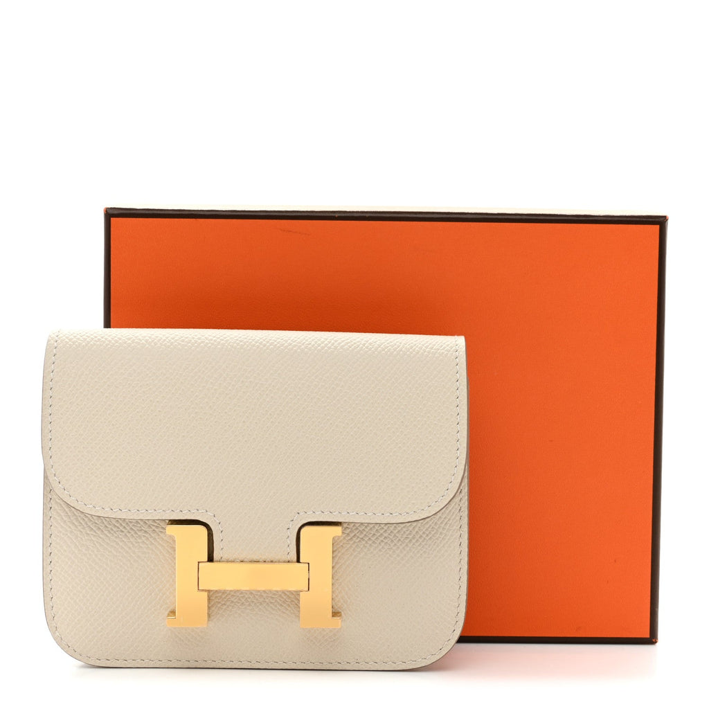 Epsom Constance Slim Wallet Craie