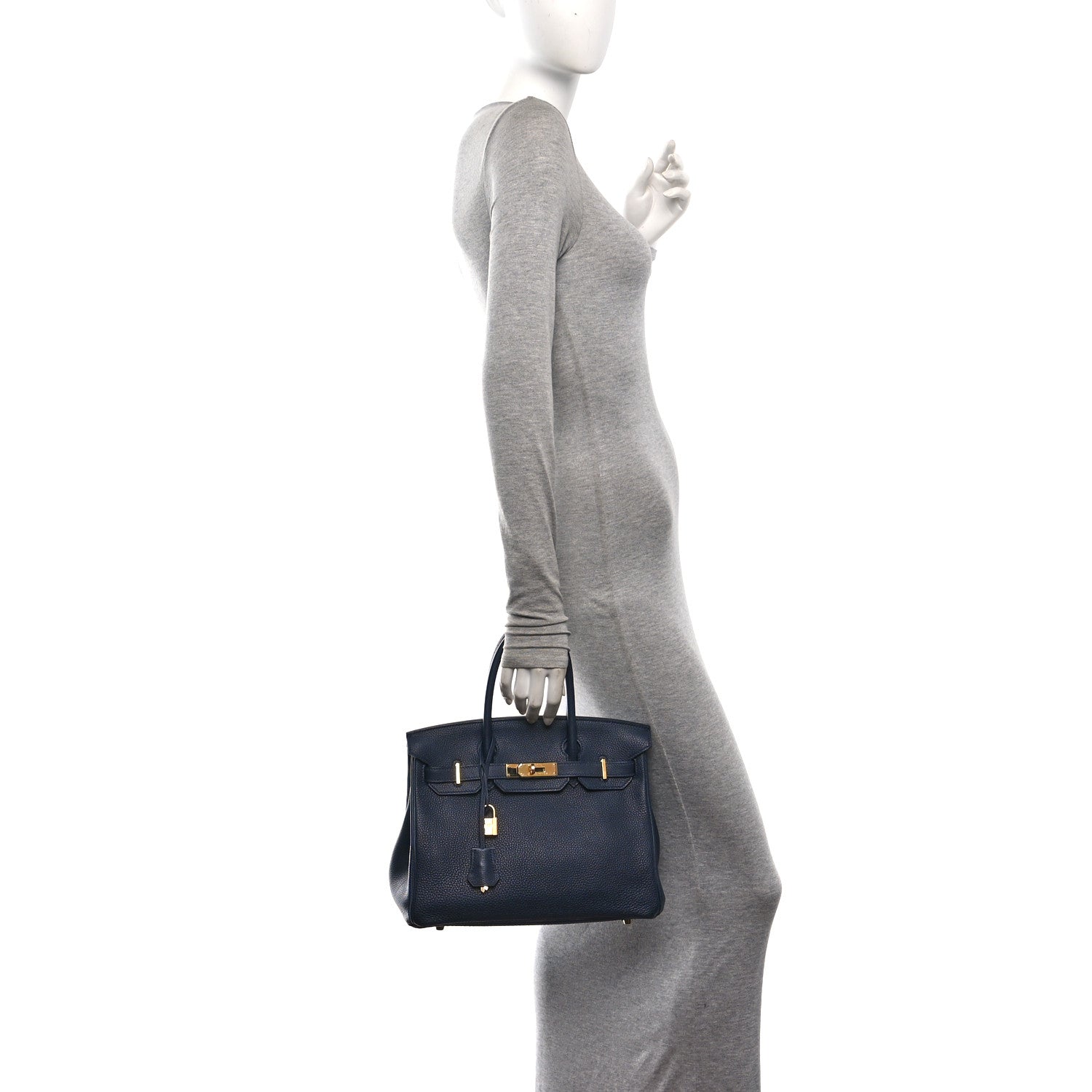 Togo Birkin 30 Bleu Nuit