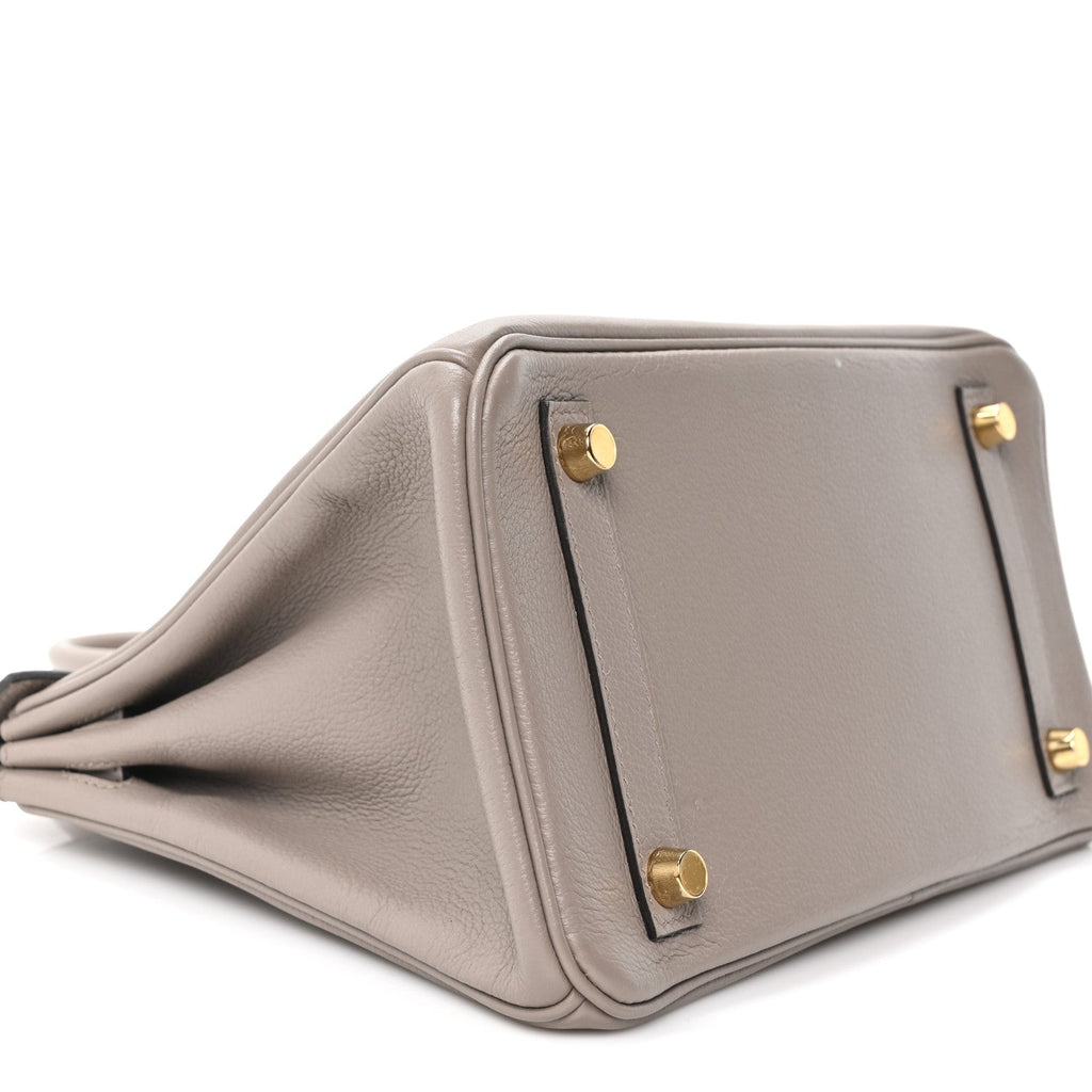 Taurillon Novillo Birkin 25 Gris Asphalte