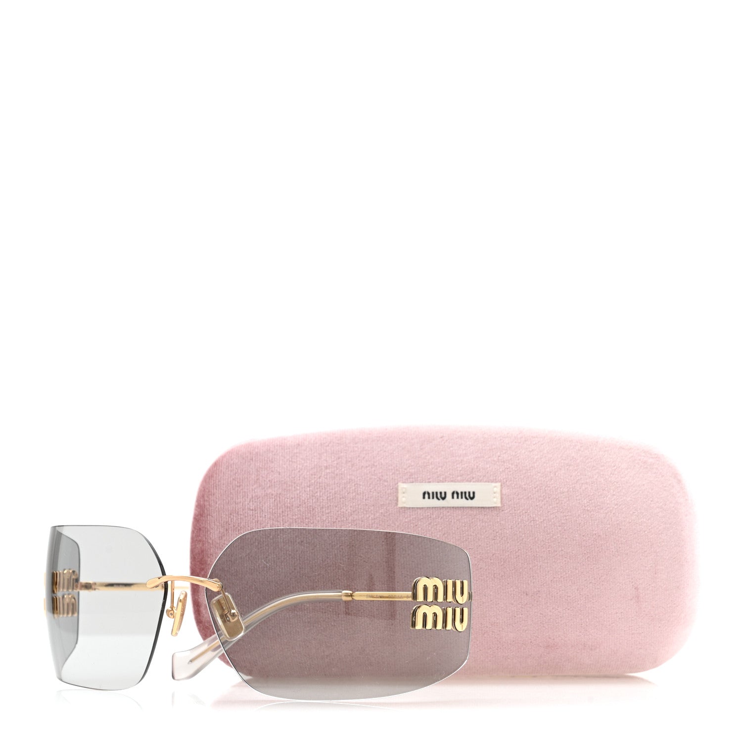Metal Aube Sunglasses SMU54Y Light Gray