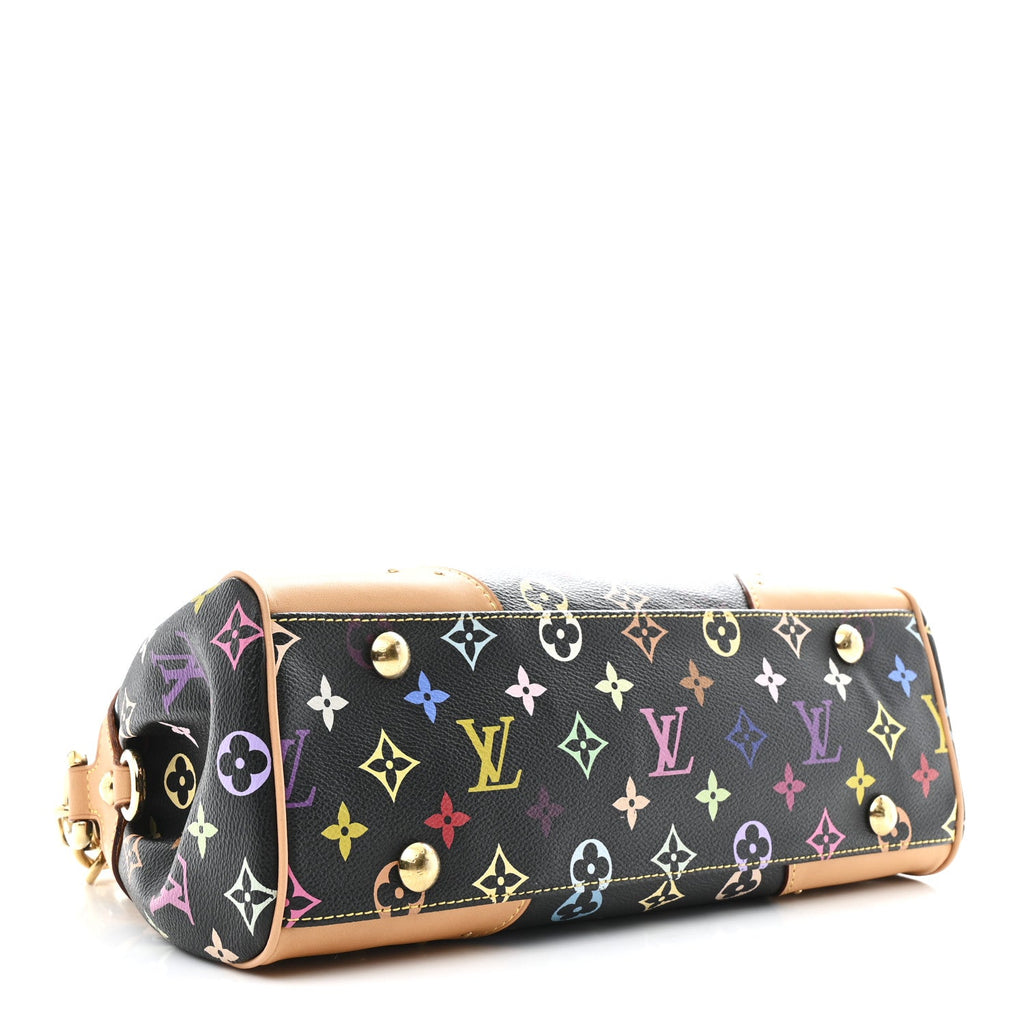 Monogram Multicolor Beverly MM Black
