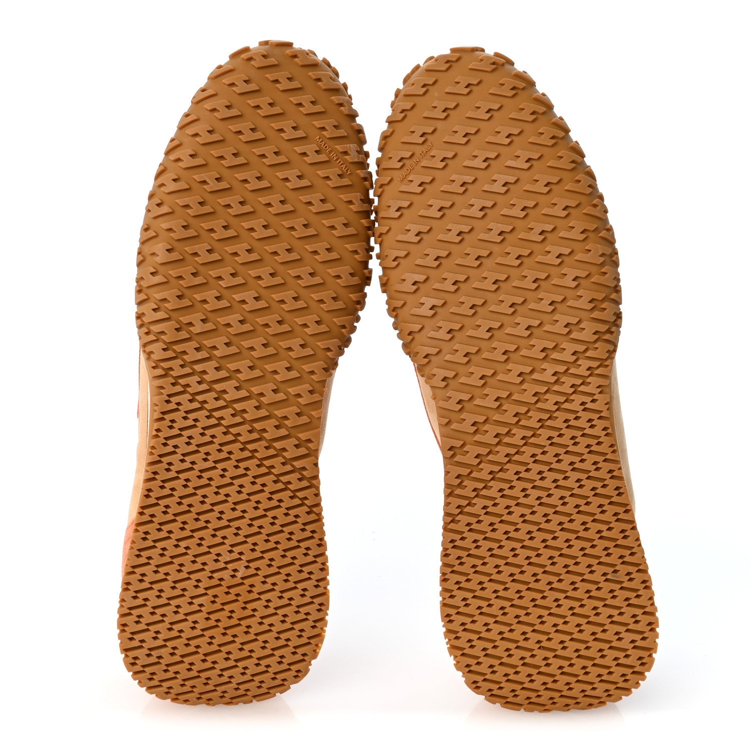 Suede Goatskin Jet Sneakers 41 Beige Natura Orange Nacarat