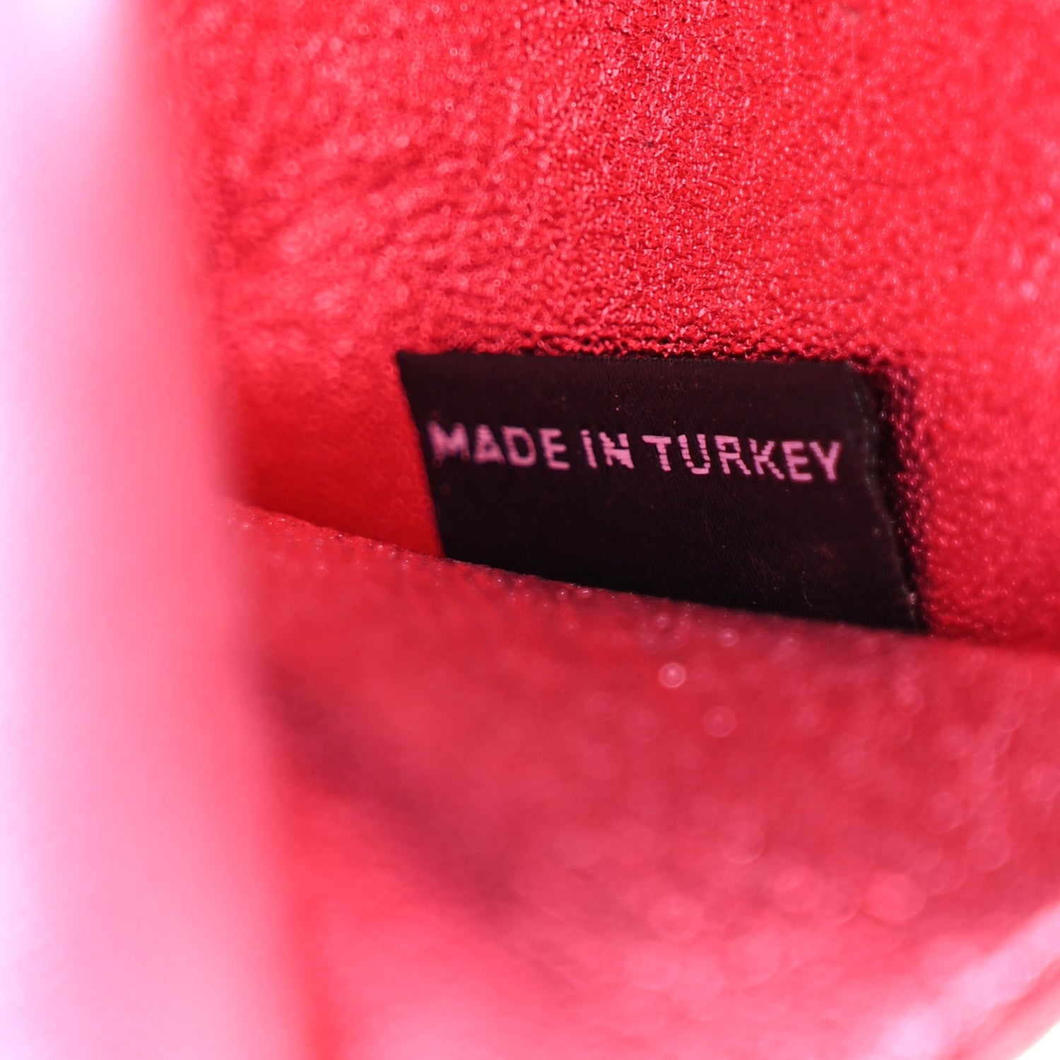 Metallic Nappa Matelasse Crystal Embellished Lady Crossbody Pink