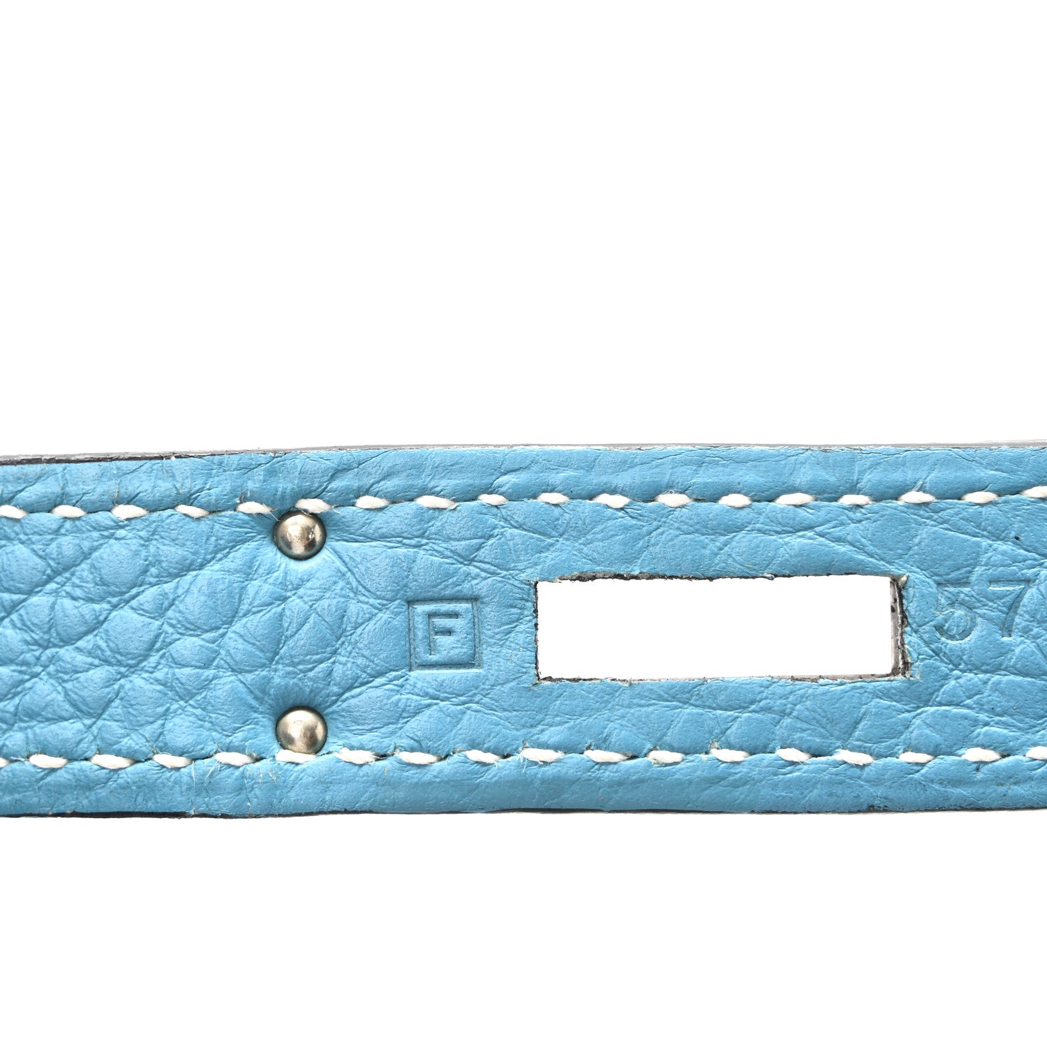 Togo Birkin 35 Blue Jean