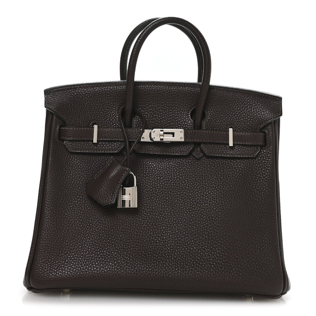 Togo Birkin 25 Chocolate