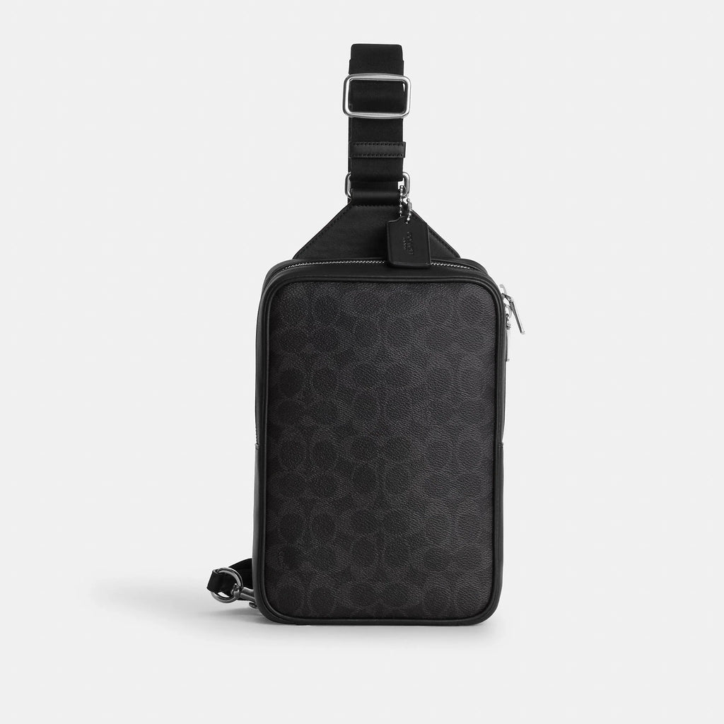 Coach Outlet Ray Pack 17 In Signature Canvas