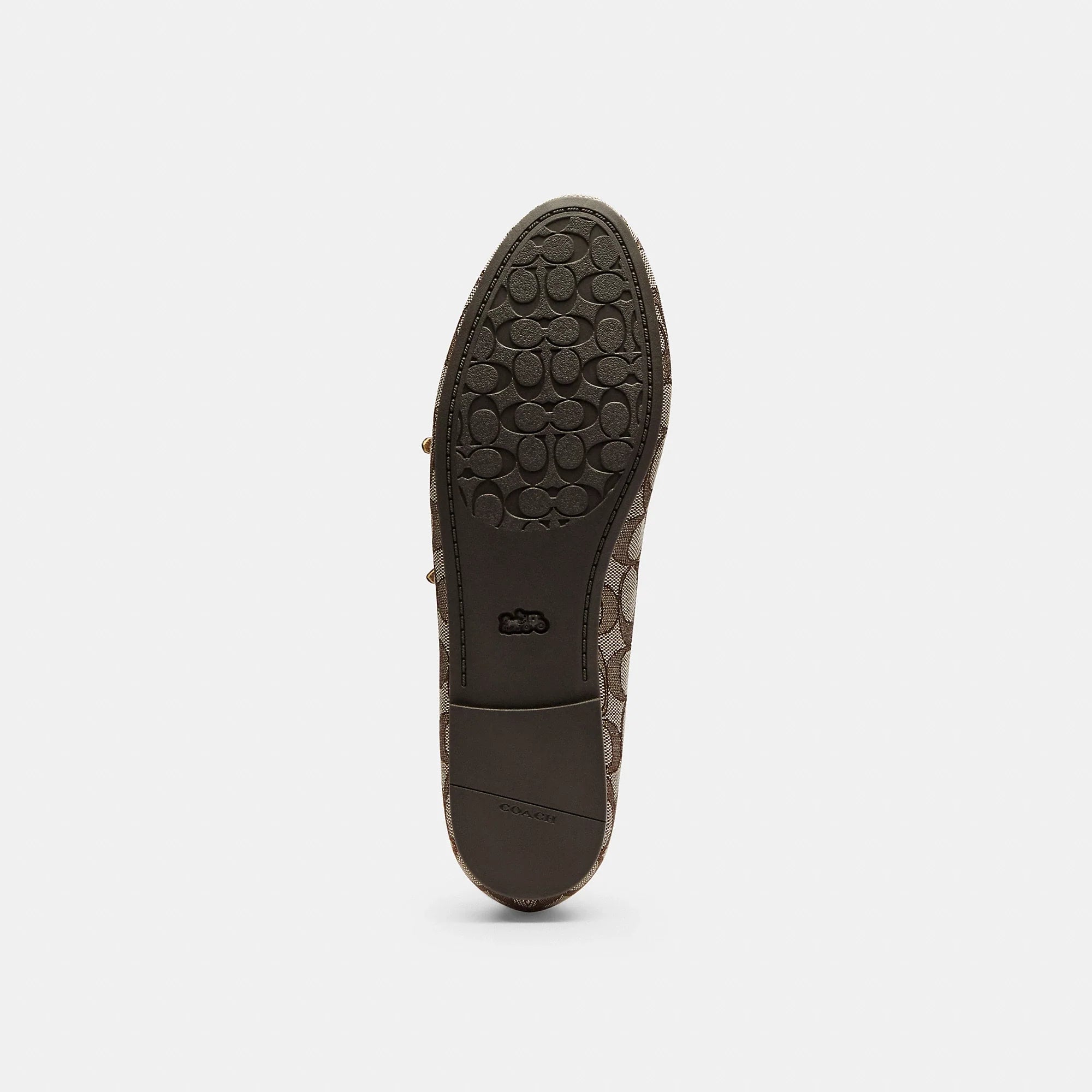 Coach Outlet Double Buckle Mary Jane In Signature Jacquard