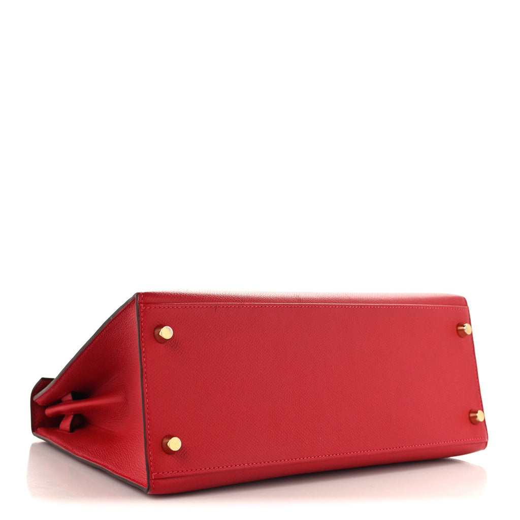Epsom Kelly Sellier 28 Rouge Casaque