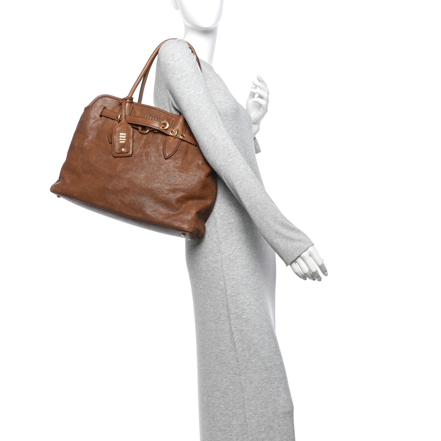 Nappa Aviator Medium Aventure Bag Rovere