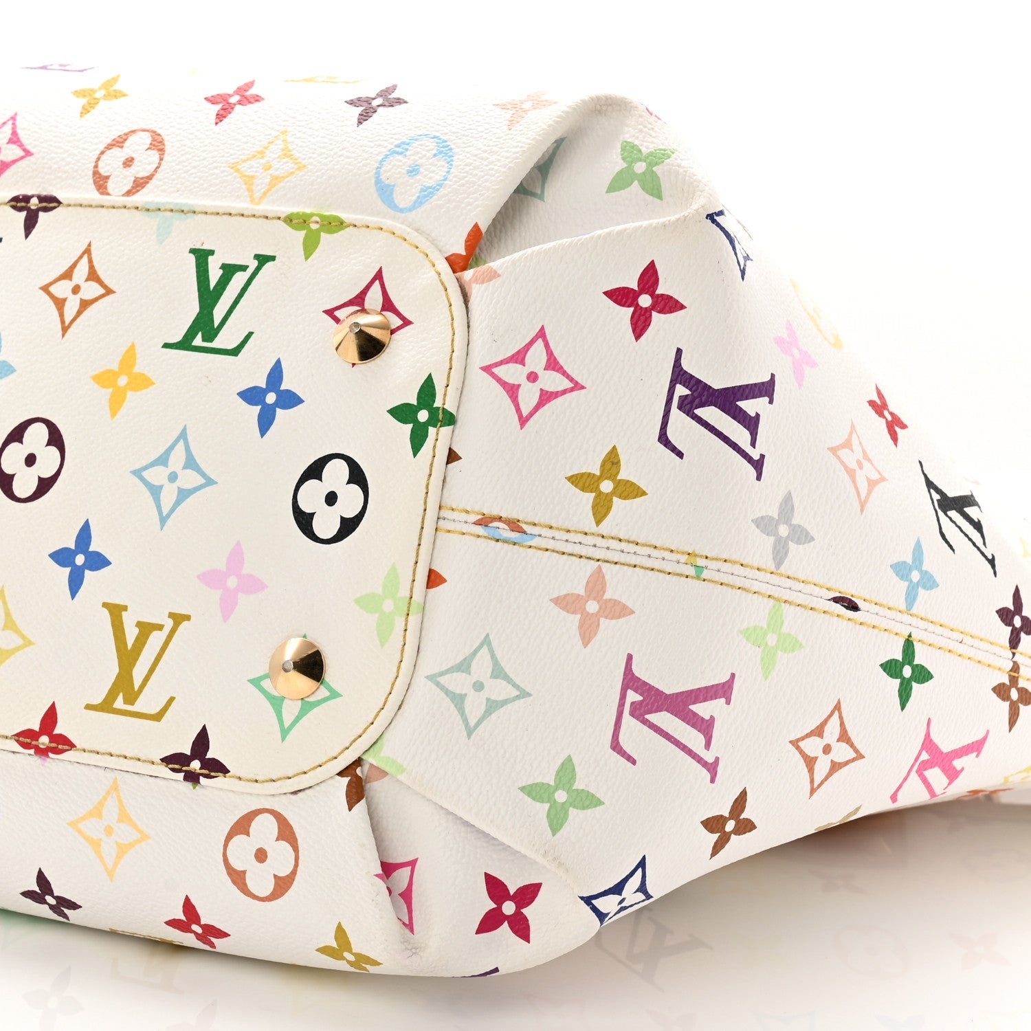 Monogram Multicolor Annie GM White