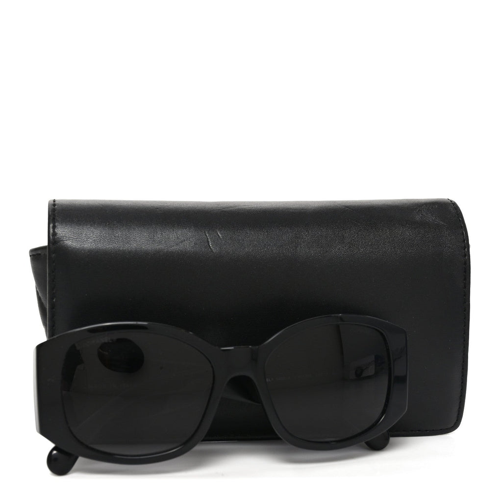 Acetate CC Logo Sunglasses 5450 Black