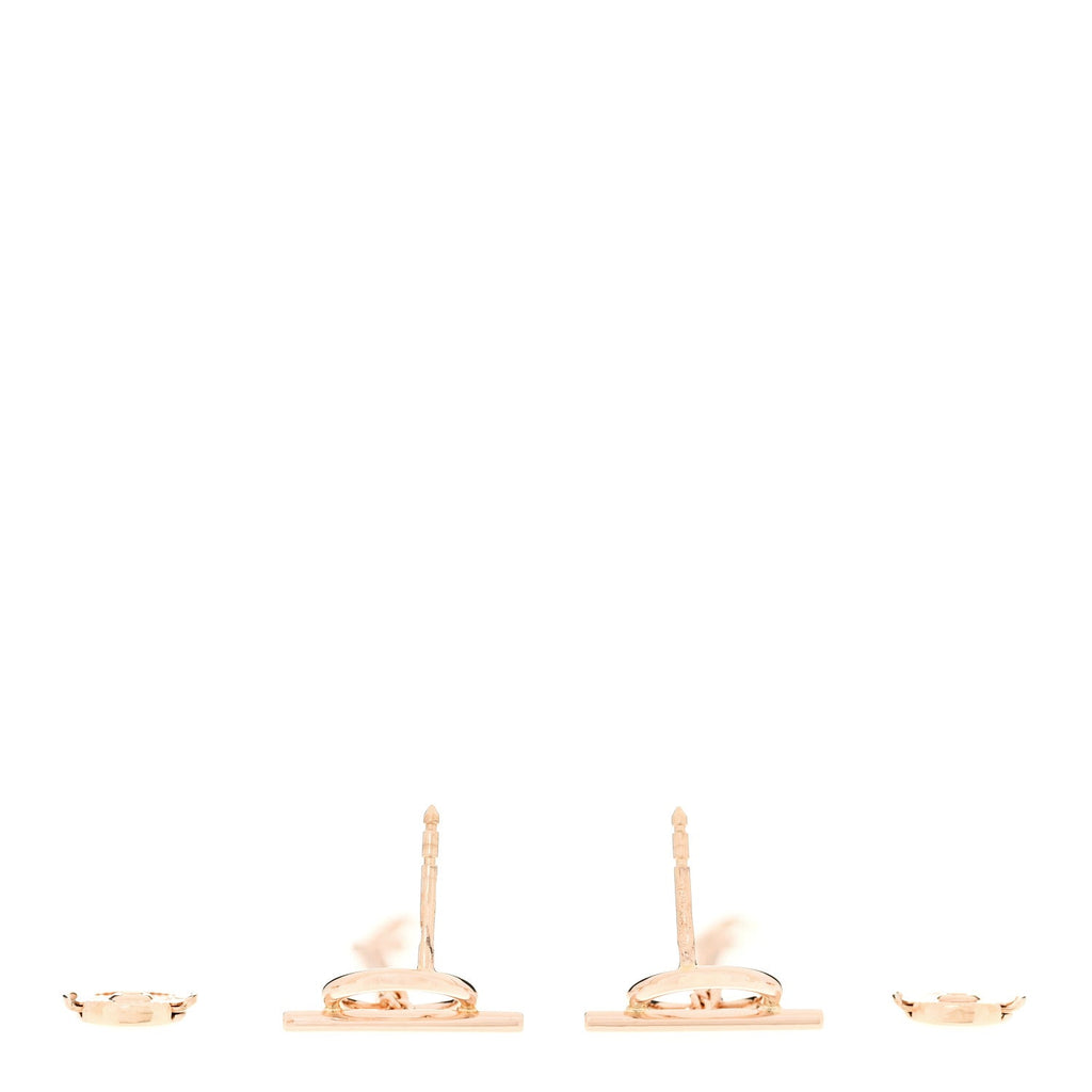 18K Rose Gold Echappee Earrings