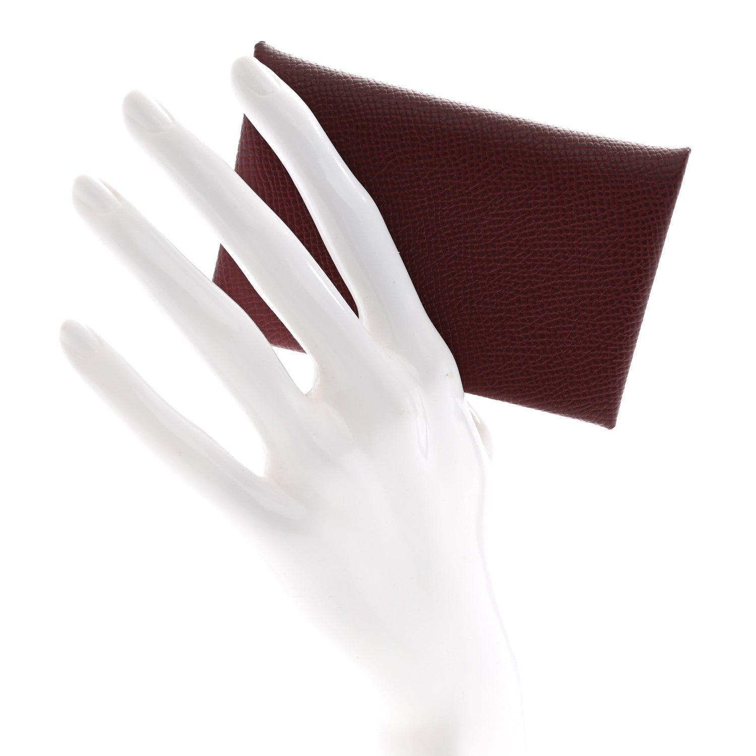 Epsom Calvi Card Case Rouge H