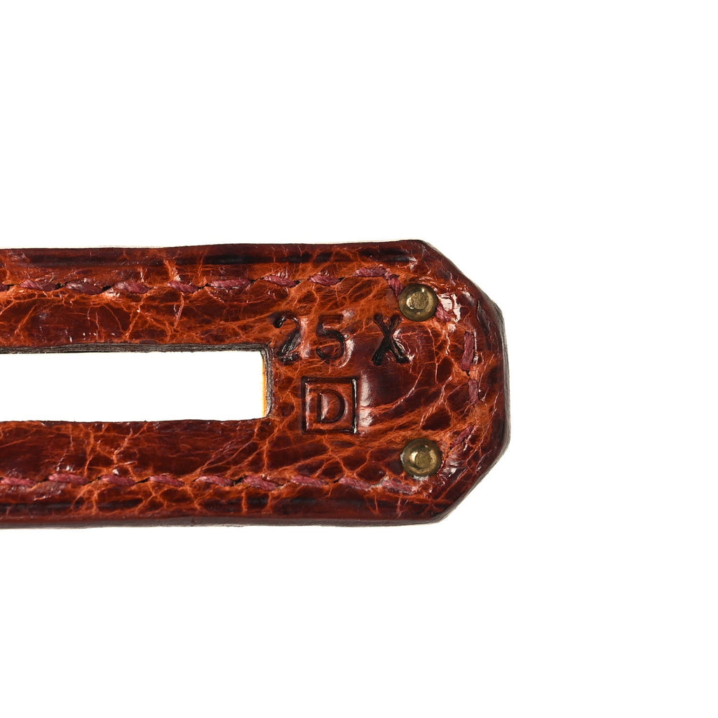 Shiny Alligator Kelly Retourne 32 Miel