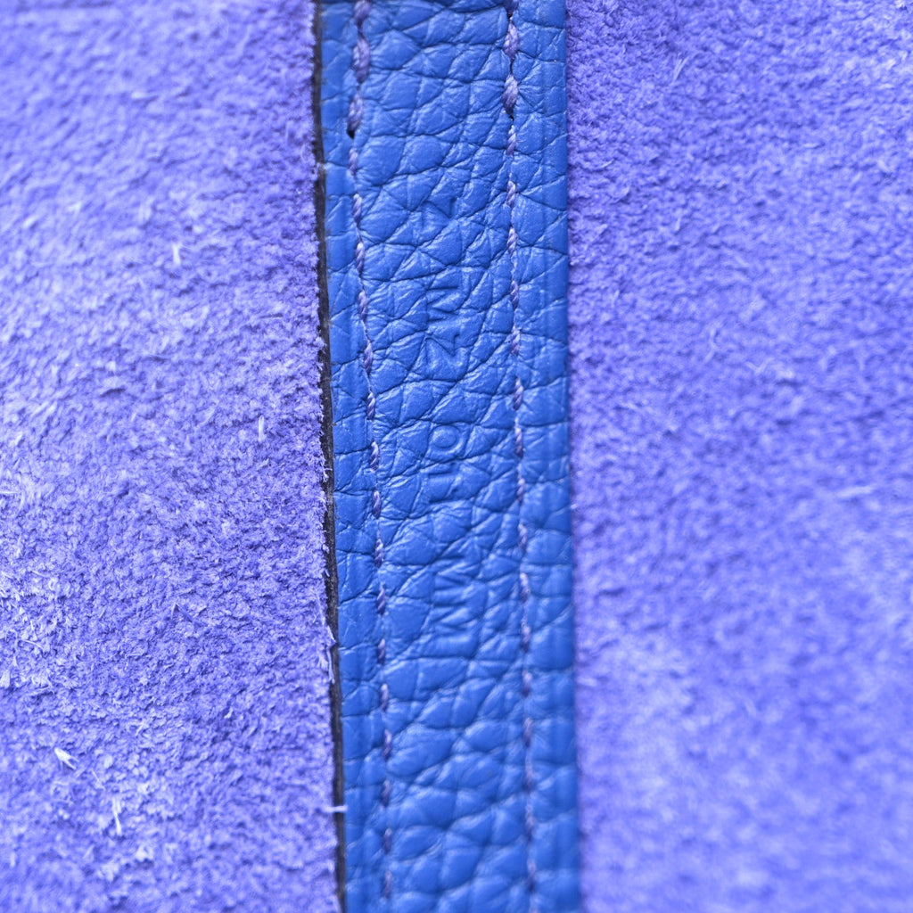 Taurillon Maurice Picotin Lock 22 MM Bleu Royal