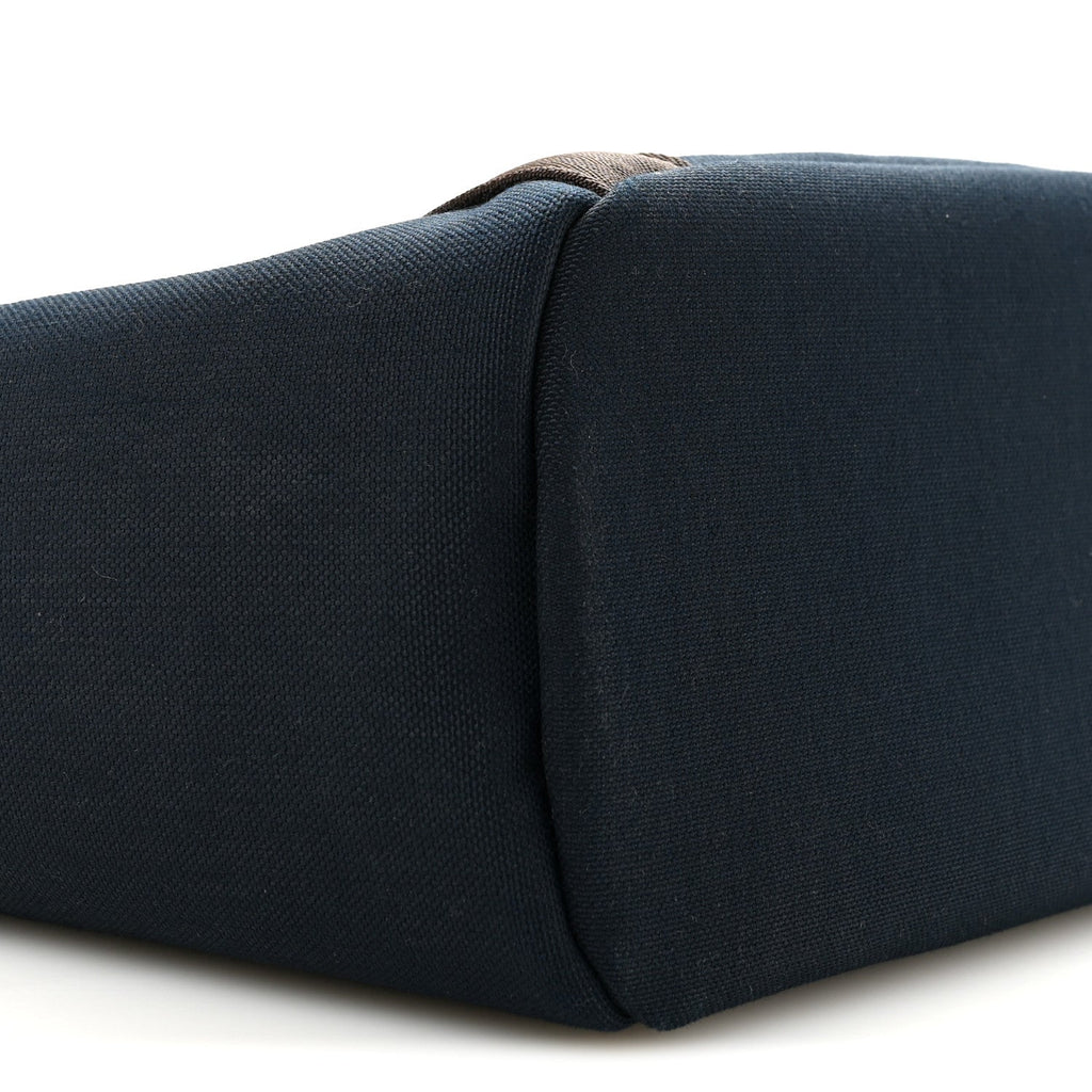 Canvas The Grooming Bag Bleu Navy Feu