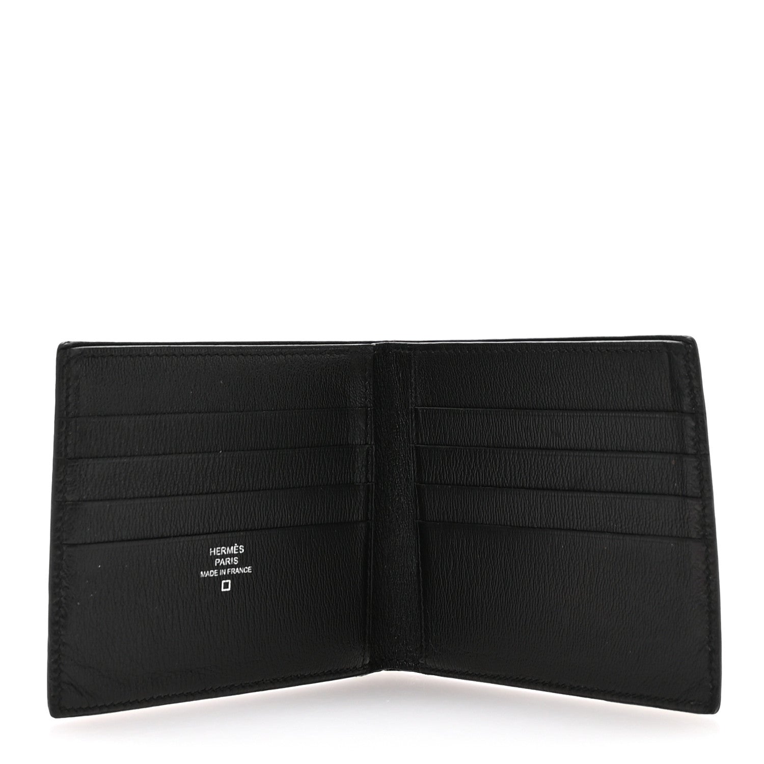 Matte Alligator MC2 Copernic Compact Wallet Black