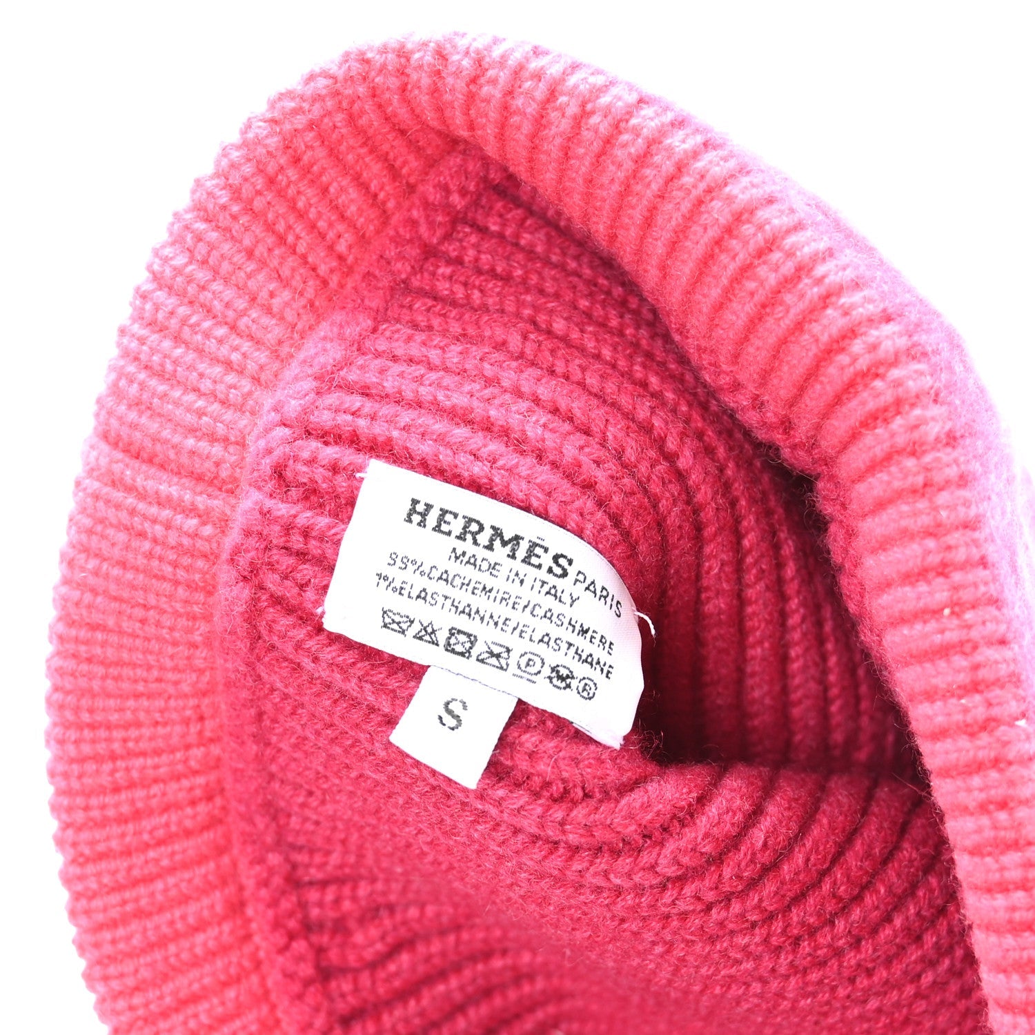 Cashmere Knit Heaven Beanie S Poupre Rose Extreme