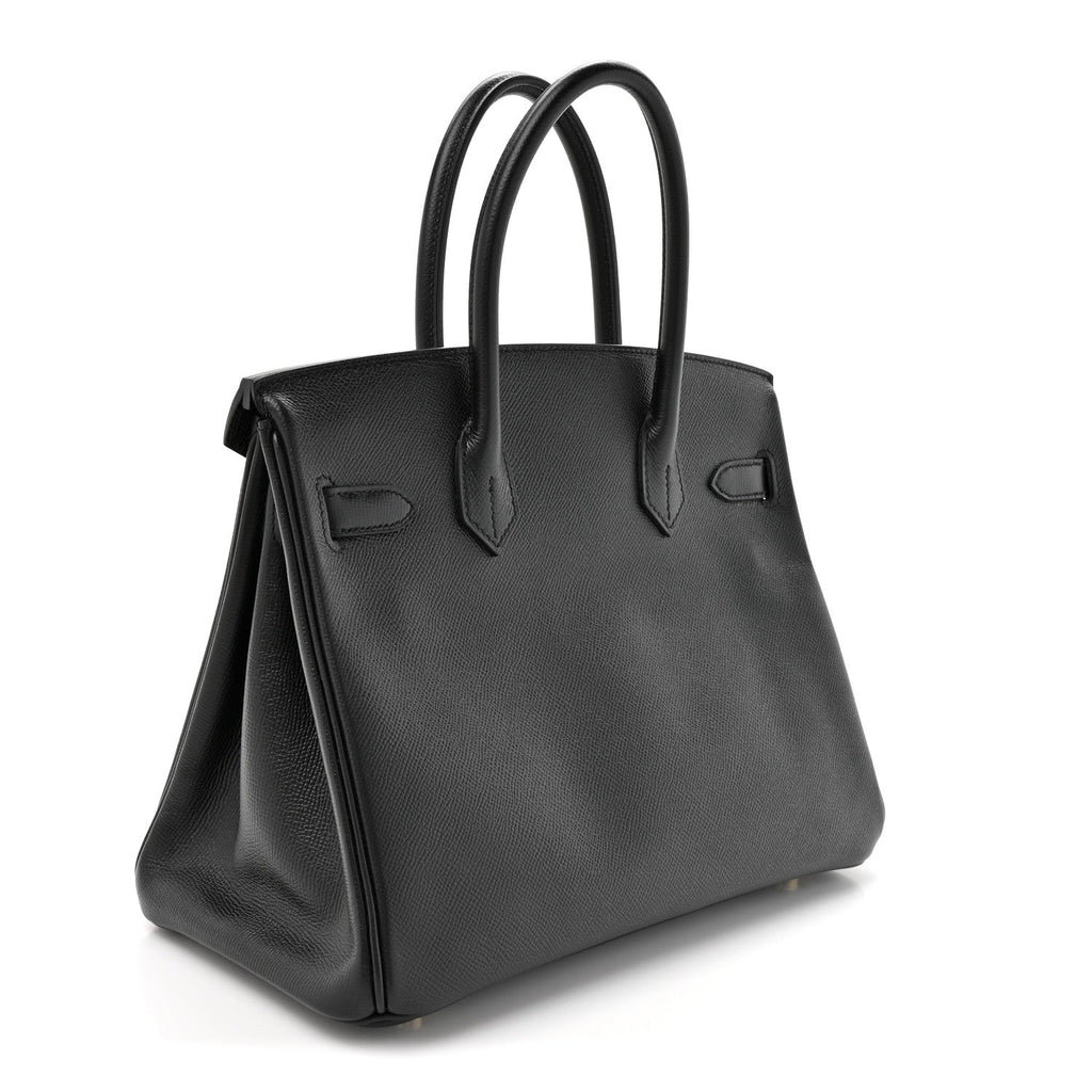Epsom Birkin 30 Black