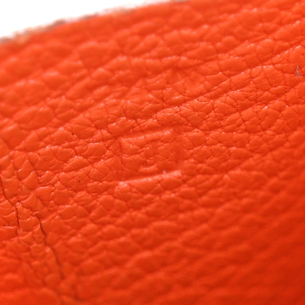 Chevre Mysore Compact Azap Wallet Orange