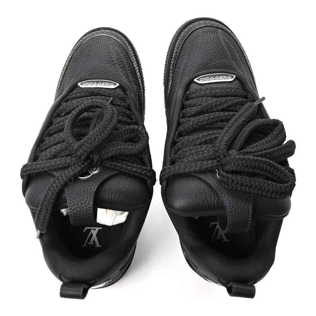 Mens LV Skate Sneakers 7.5 Black