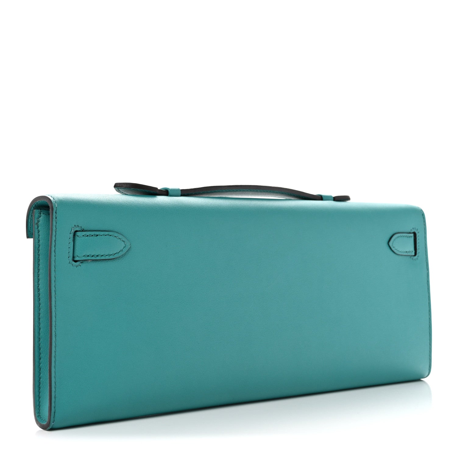 Swift Kelly Cut Clutch Pochette Vert Verone