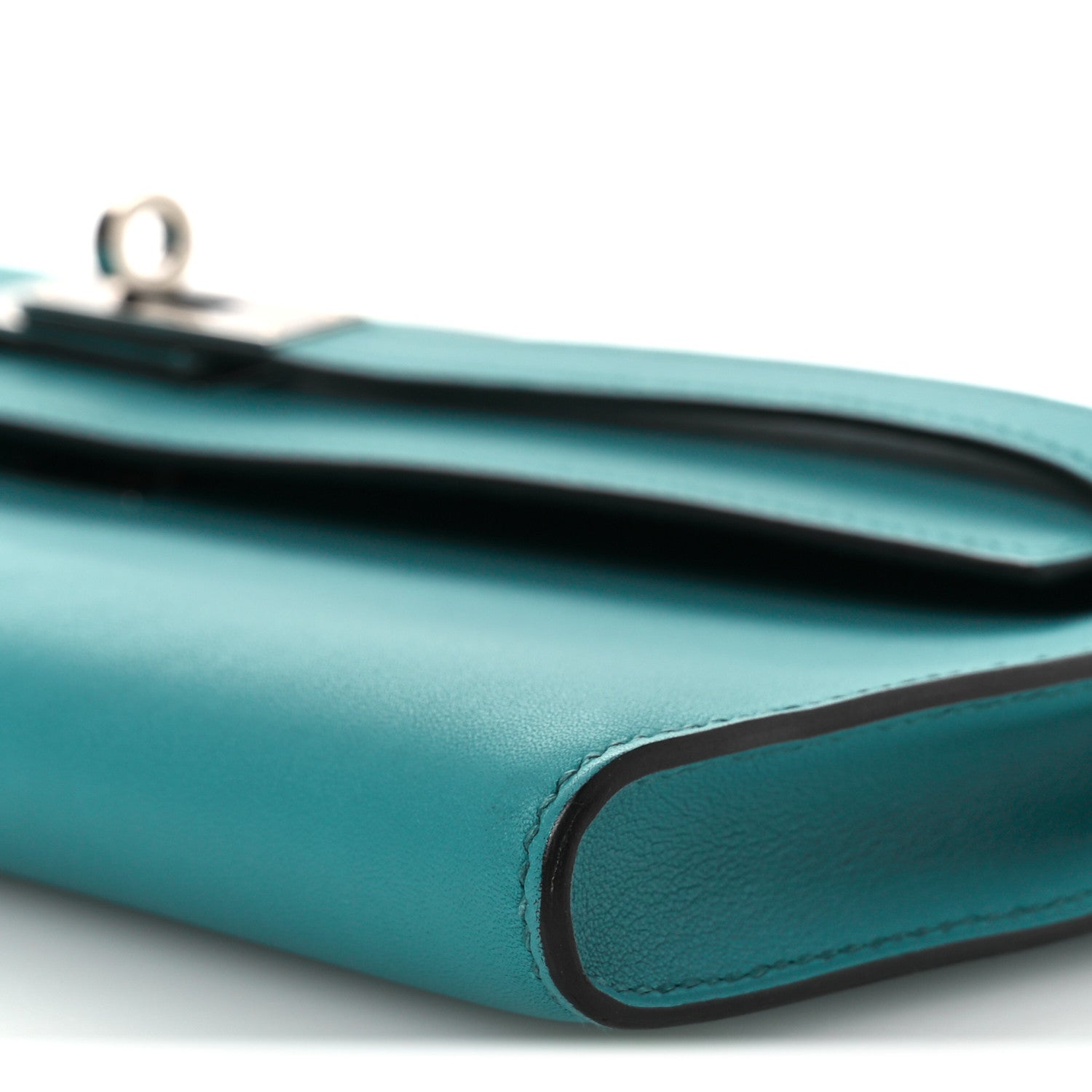 Swift Kelly Cut Clutch Pochette  Vert Verone