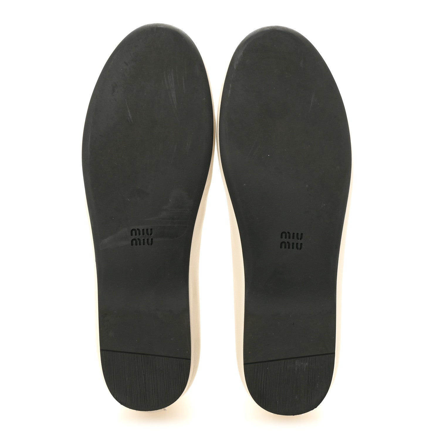 Nappa Womens Elan Bow Ballerina Flats 36 Avorio
