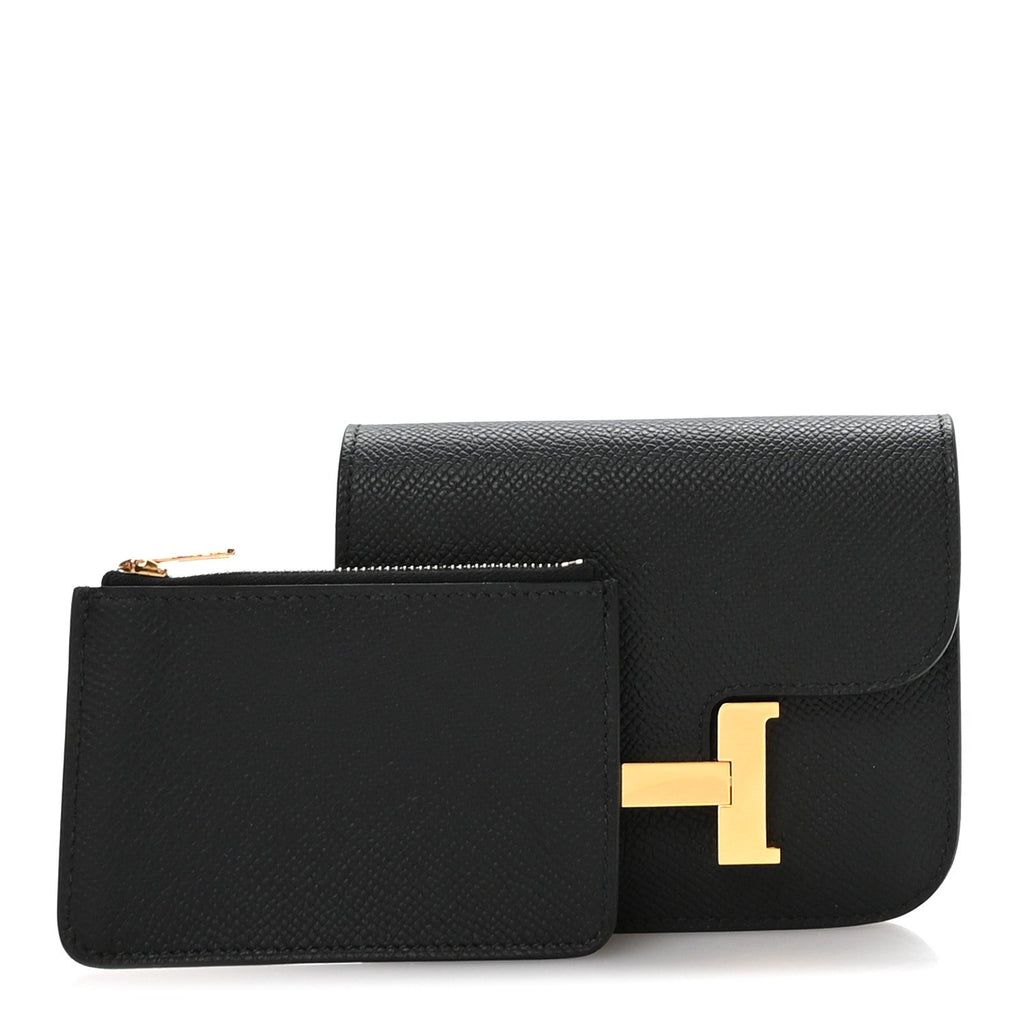 Epsom Constance Slim Wallet Black