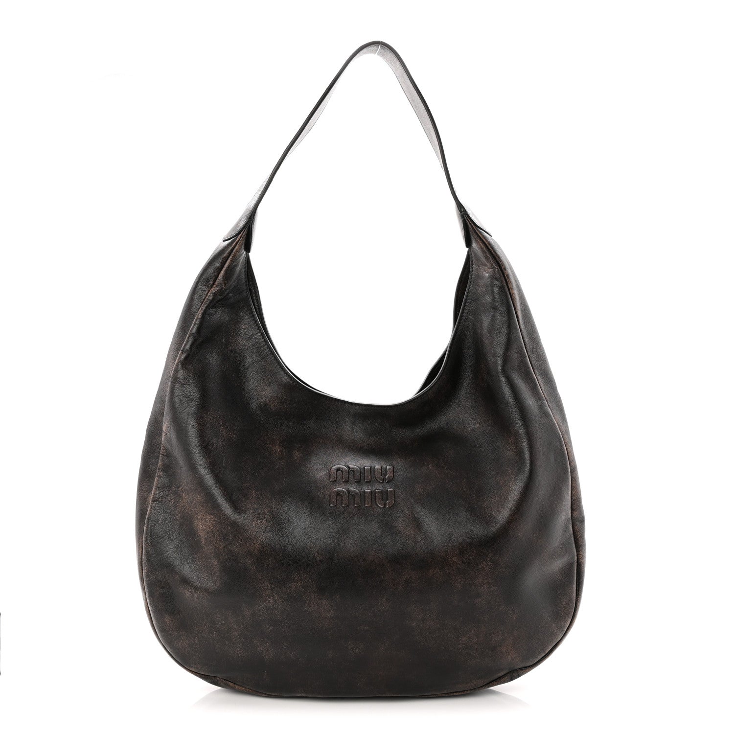 Nappa Old Hobo Bag Caffe