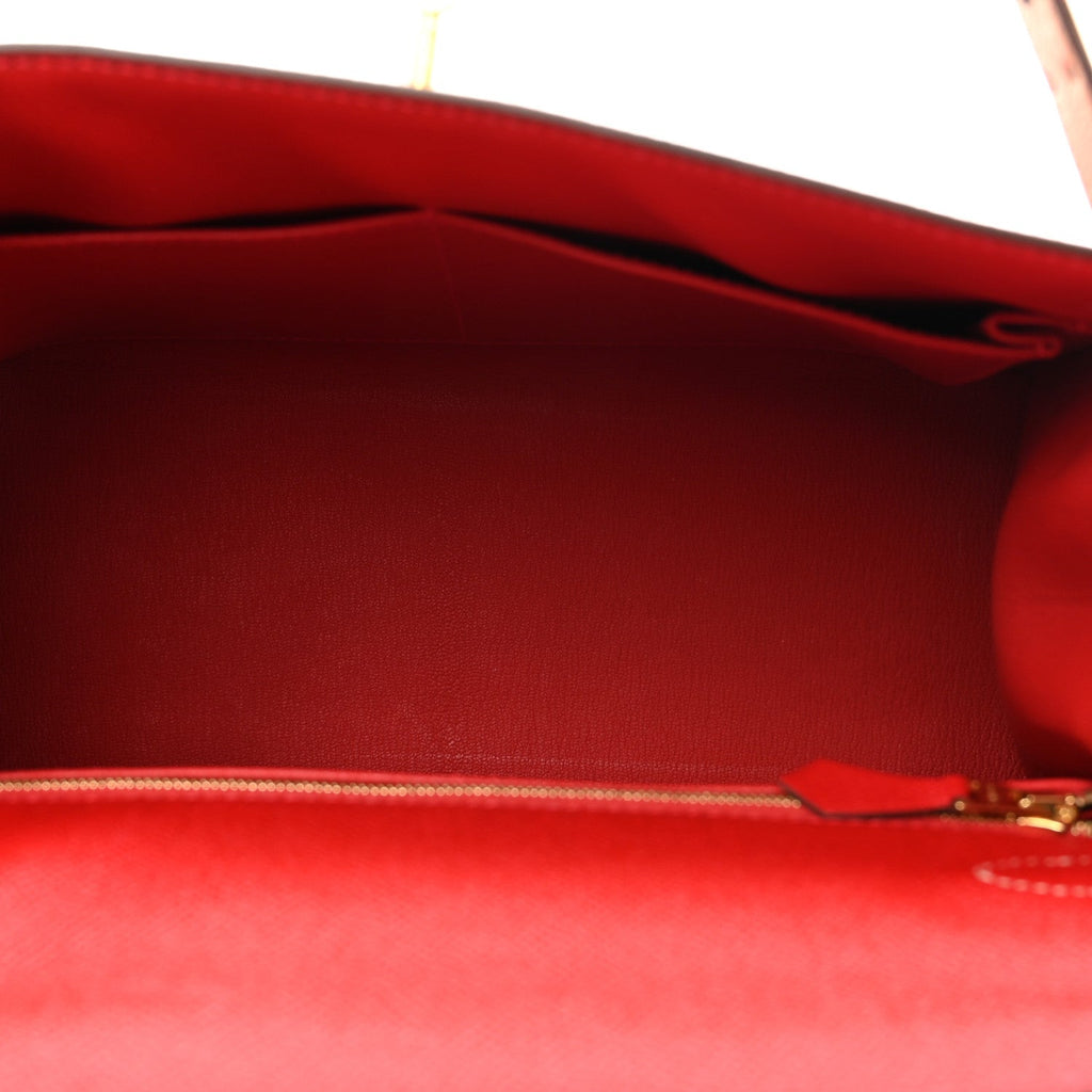 Epsom Horseshoe Kelly Sellier 28 Rouge Casaque Trench