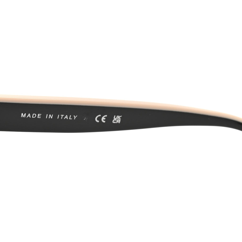 Acetate CC Butterfly Sunglasses 5414 Black Beige