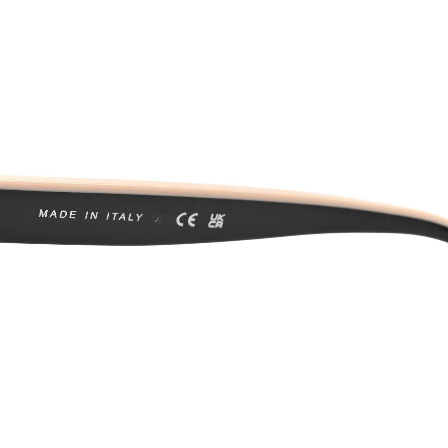 Acetate CC Butterfly Sunglasses 5414 Black Beige