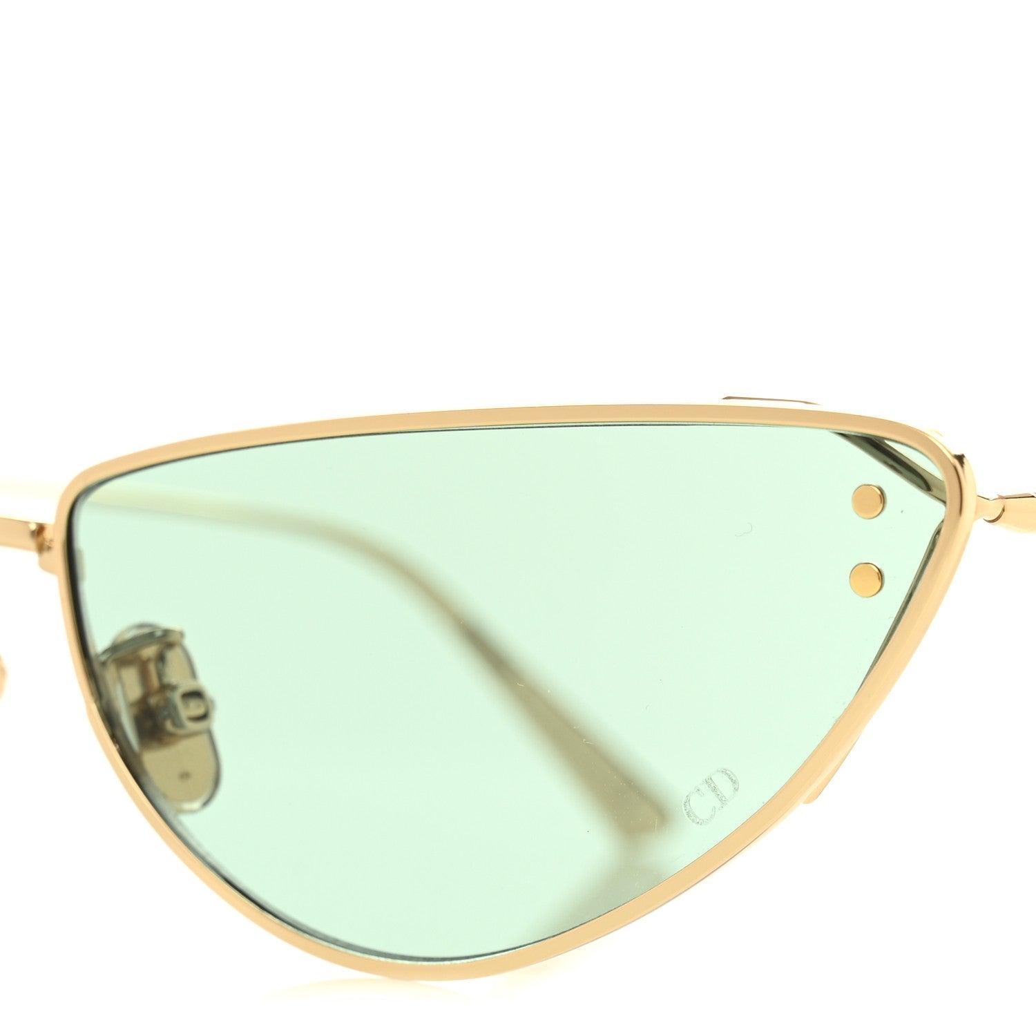 Metal MissDior B1U Butterfly Sunglasses Gold