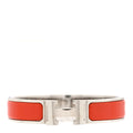 Enamel Narrow Clic Clac H Bracelet Orange