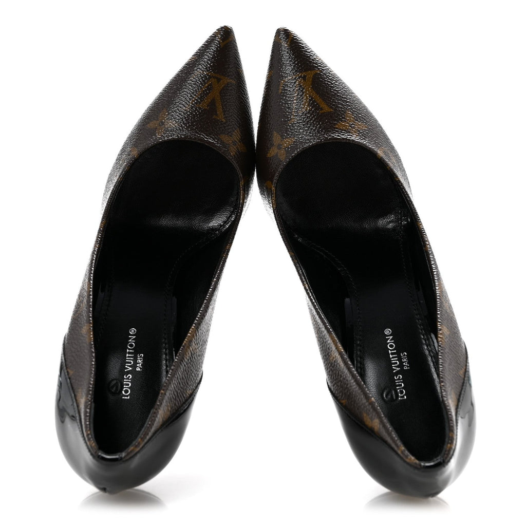 Monogram Cherie Pumps 38 Black