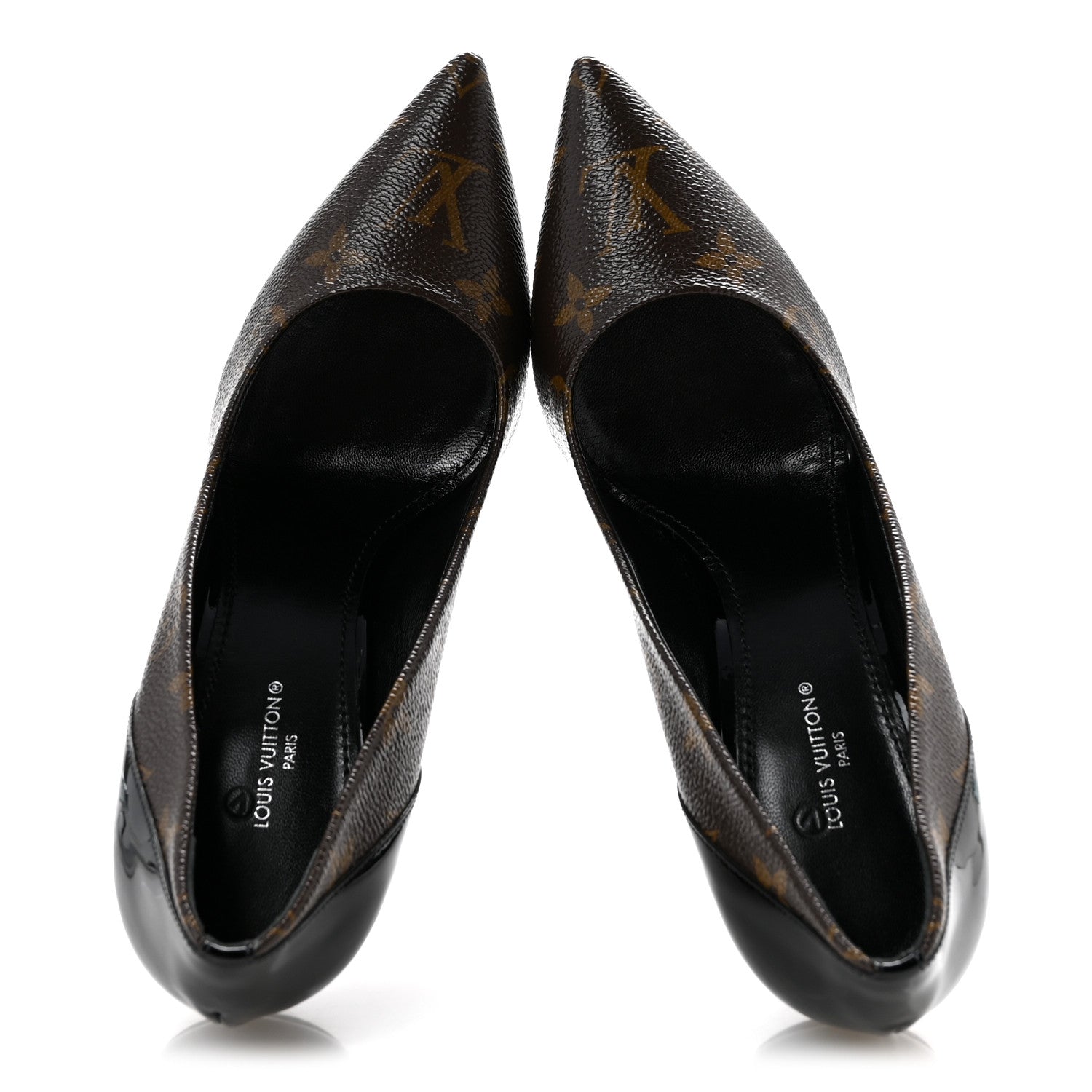 Monogram Cherie Pumps 38 Black