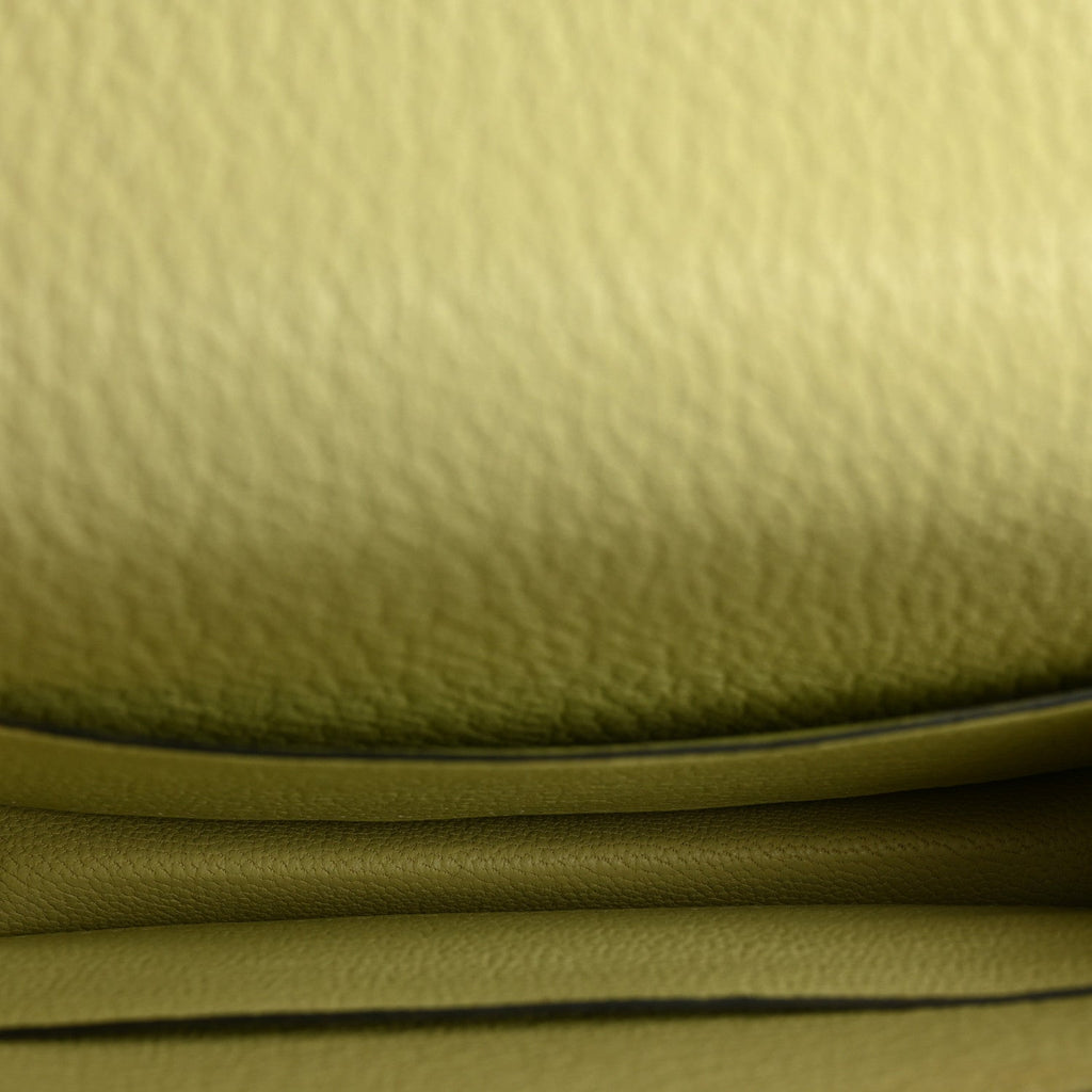 Chevre Mysore Roulis Slim Wallet Jaune Bourgeon