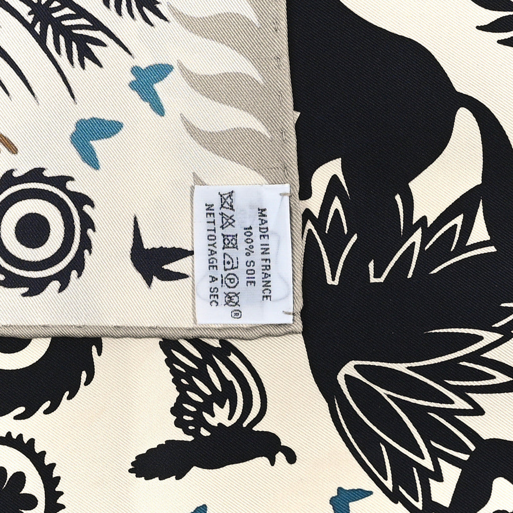 Silk Le Charme D'orphee 45 Beige Cendre White Black