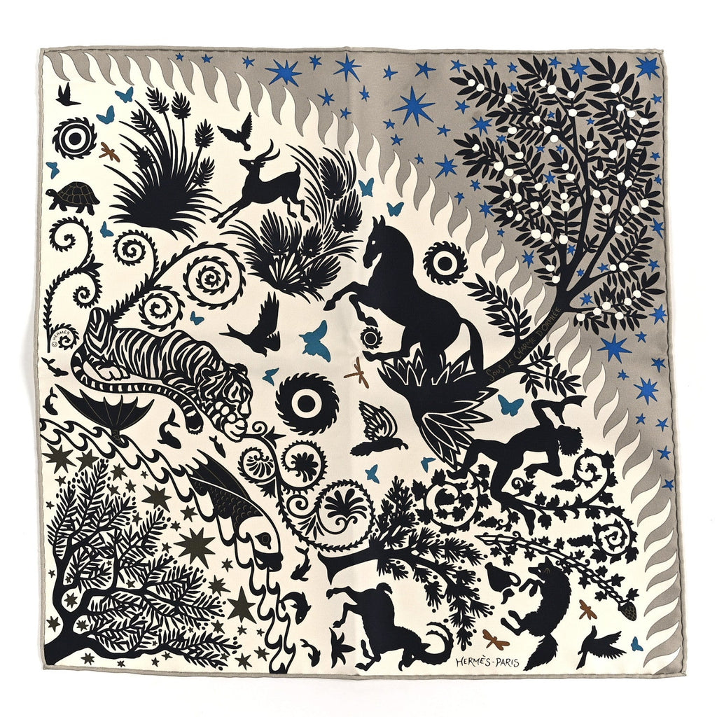 Silk Le Charme D'orphee 45 Beige Cendre White Black