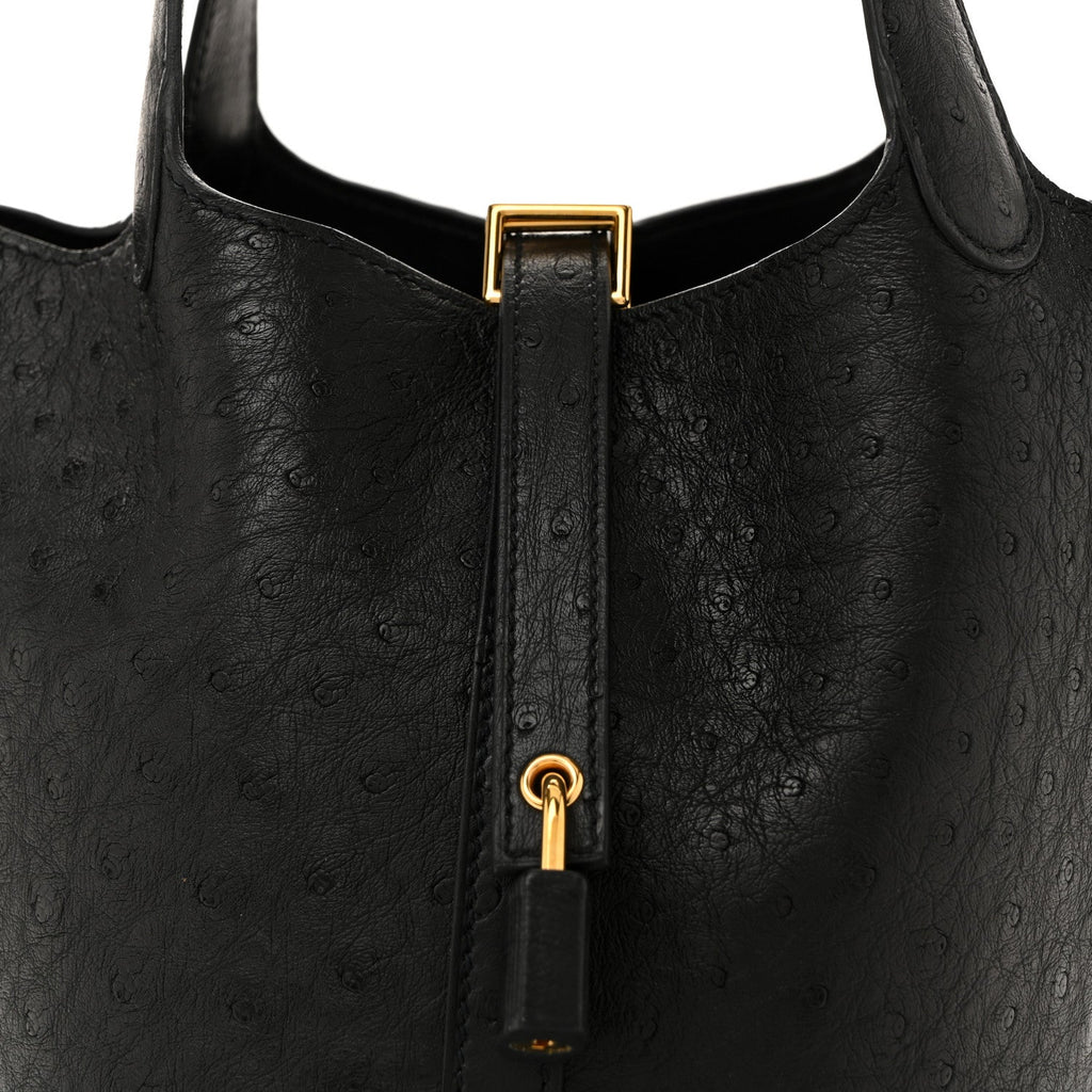 Ostrich Picotin Lock 18 Black