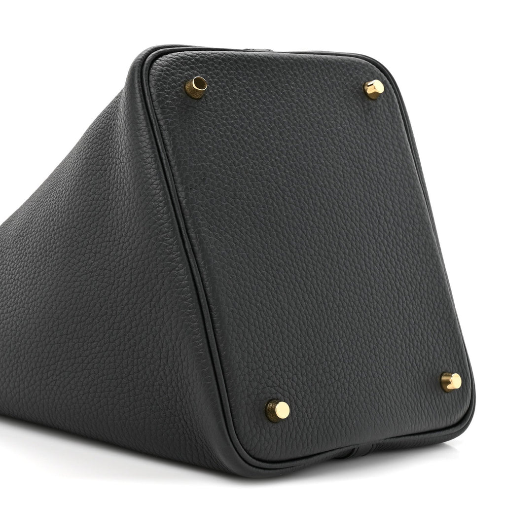 Taurillon Clemence Picotin Lock 22 MM Black