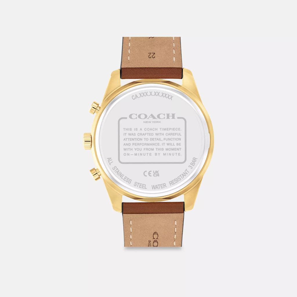 Coach Outlet Cole Chronograph Watch, 44 Mm