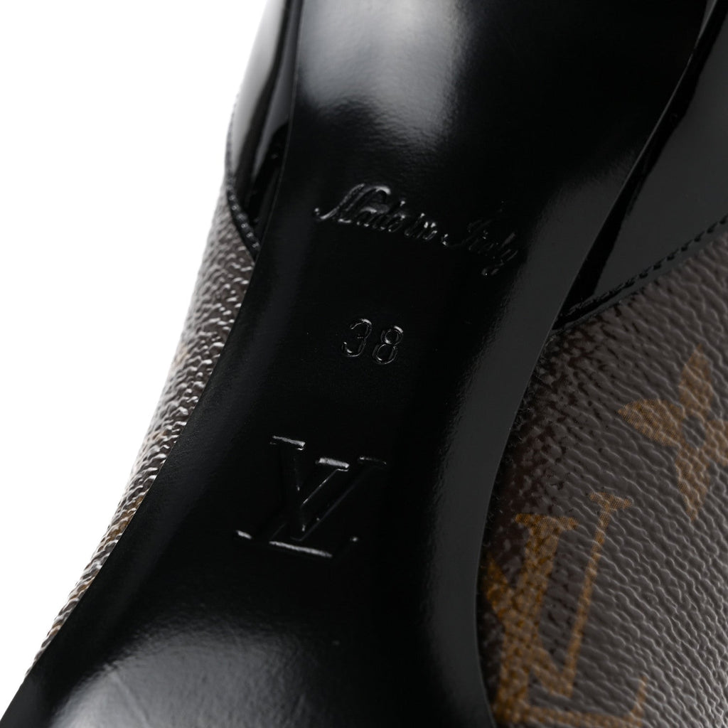Monogram Cherie Pumps 38 Black