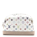 LV x TM Monogram Multicolor Cosmetic Pouch GM White