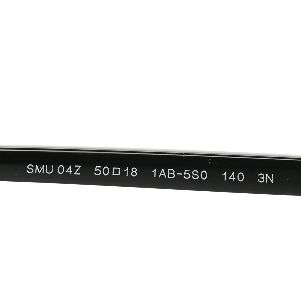 Acetate Oval Regard Sunglasses SMU04Z Black