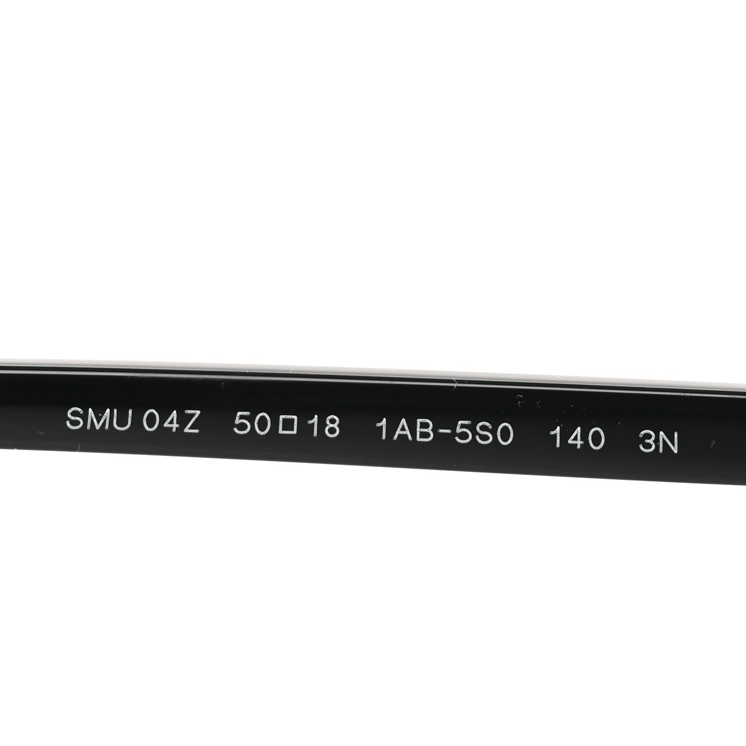 Acetate Oval Regard Sunglasses SMU04Z Black