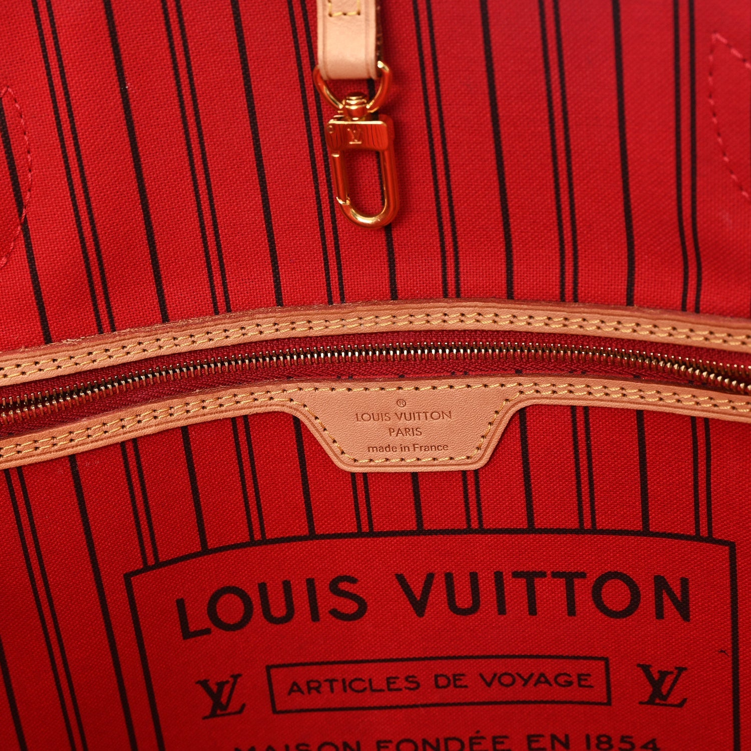 Monogram Neo Neverfull MM Cherry