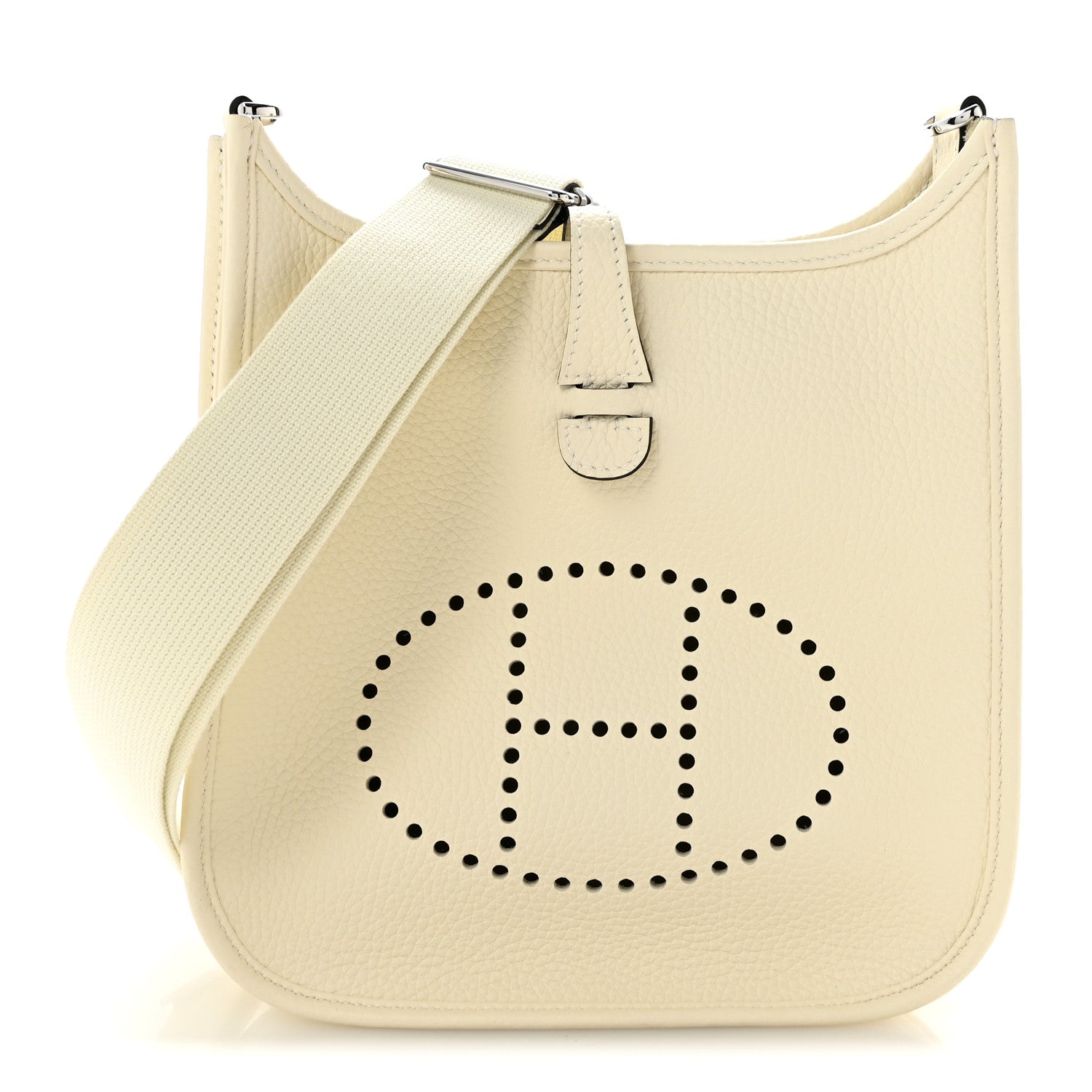 Taurillon Clemence Evelyne 23 Poche III Cream